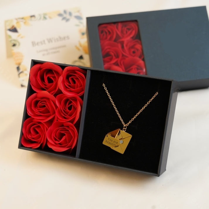 Medallion with Love Letter - Personalized