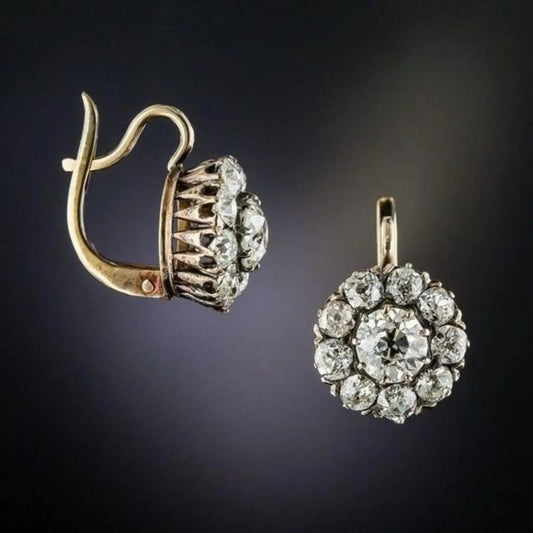Vintage Edelstein Earrings